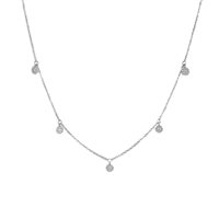 Collana Sartorello Gioielli Donna in Oro bianco Diamante 0.32 Ct GI-7203-80-1-G-SI - GI-7203-80-1-G-SI